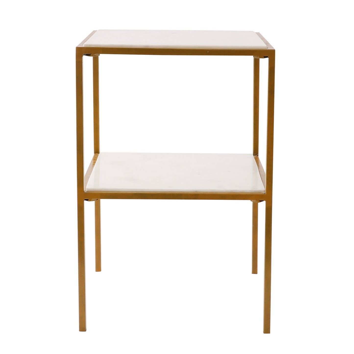 Sia Dual Marble Accent Table