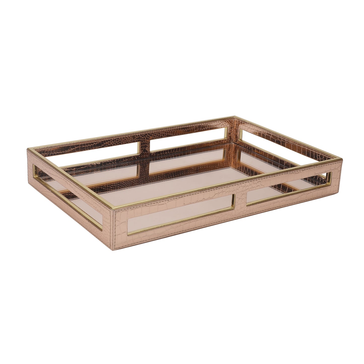 Elena Rose Gold Tray