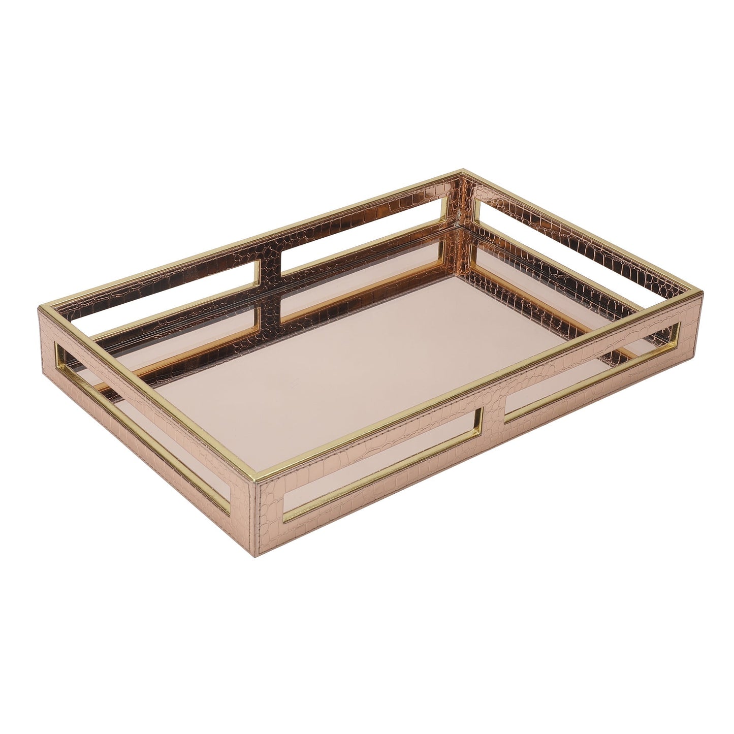 Elena Rose Gold Tray