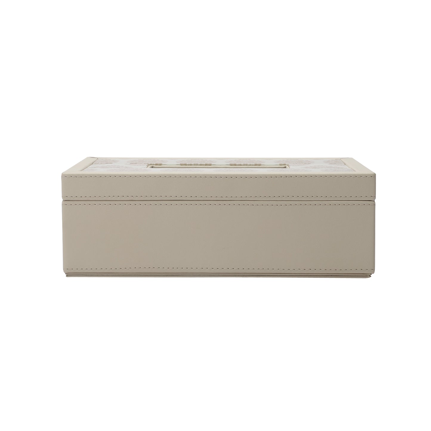Santorini Cream & Gold Tissue Box