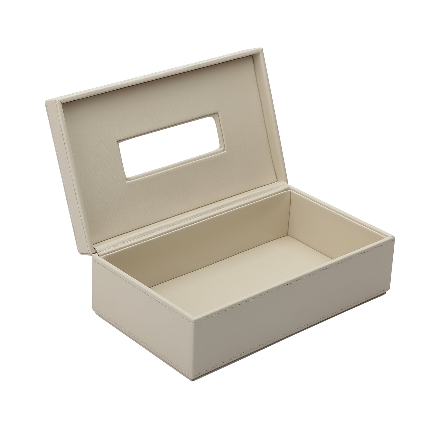 Santorini Cream & Gold Tissue Box