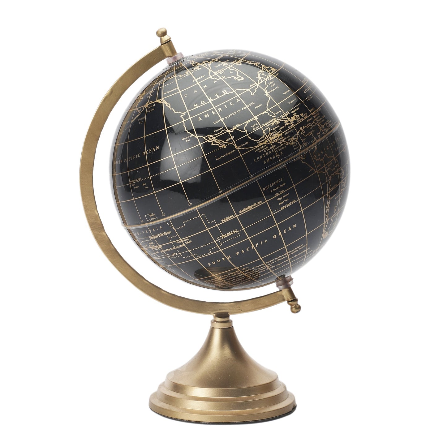 Rio Laminated Black Globe
