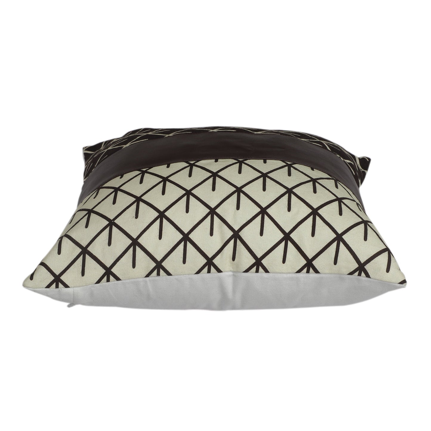 Hayden Brown & Cream Cushion