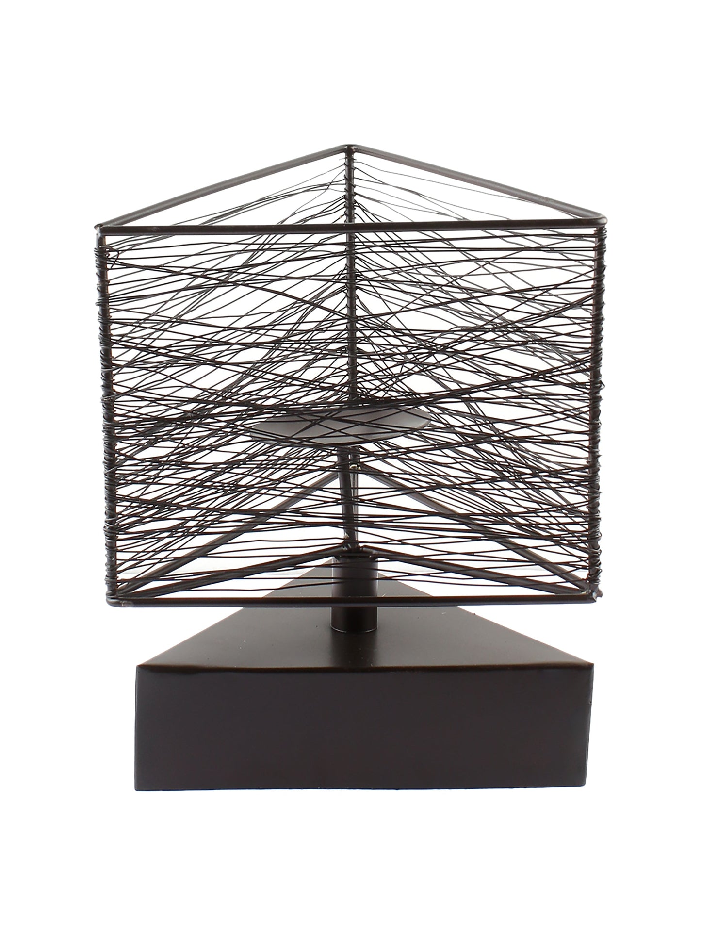 Geo Triangle wire candlestand