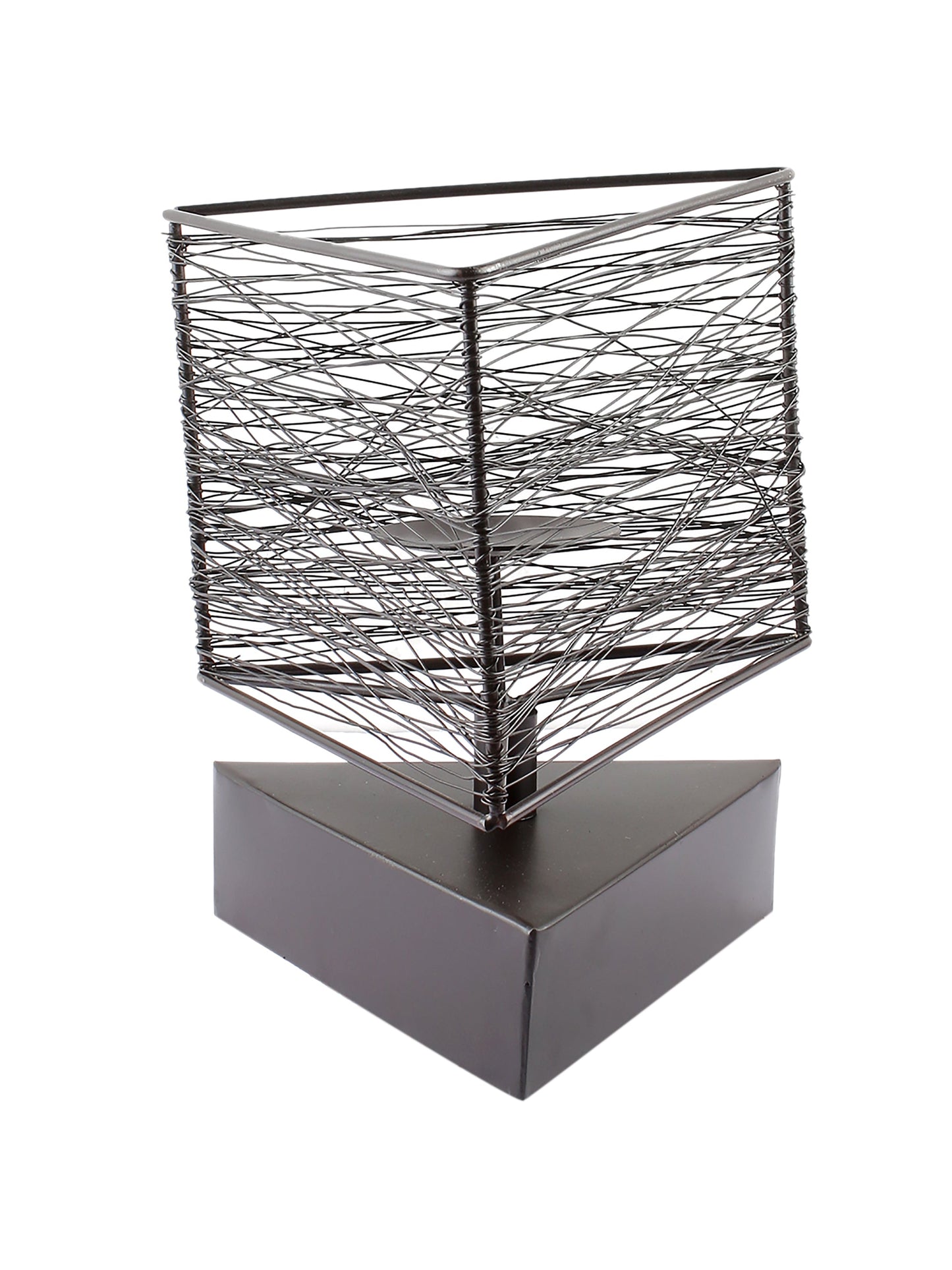 Geo Triangle wire candlestand