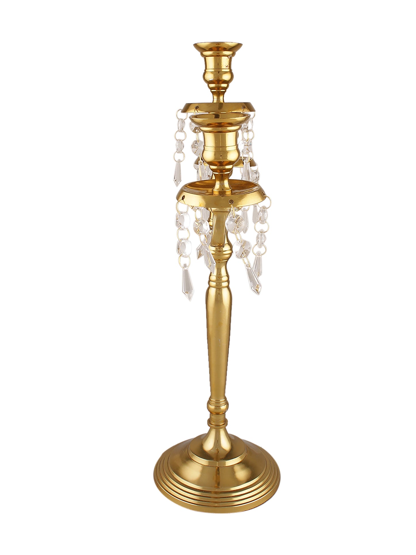 Roosevelt Jewelled Taper Candleholder