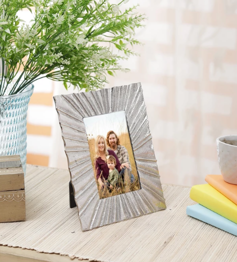 Manta Silver Photo Frame 5" x 7"
