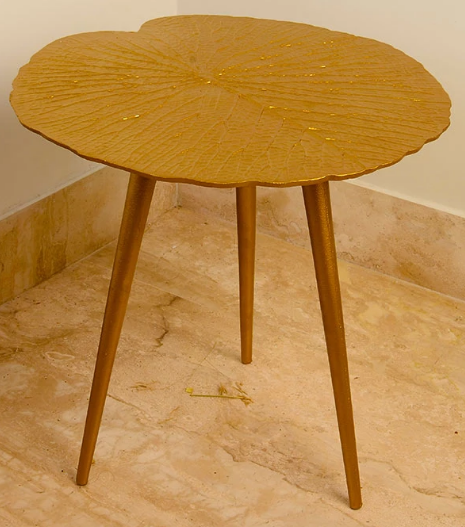 Sabal Gold Leaf Table