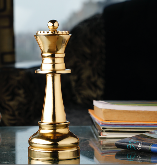 Oversized Queen Chess Decorative Accent