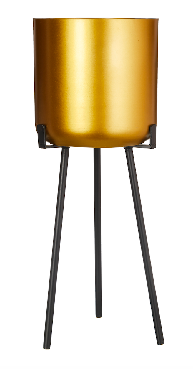 Davis Black & Gold Planter
