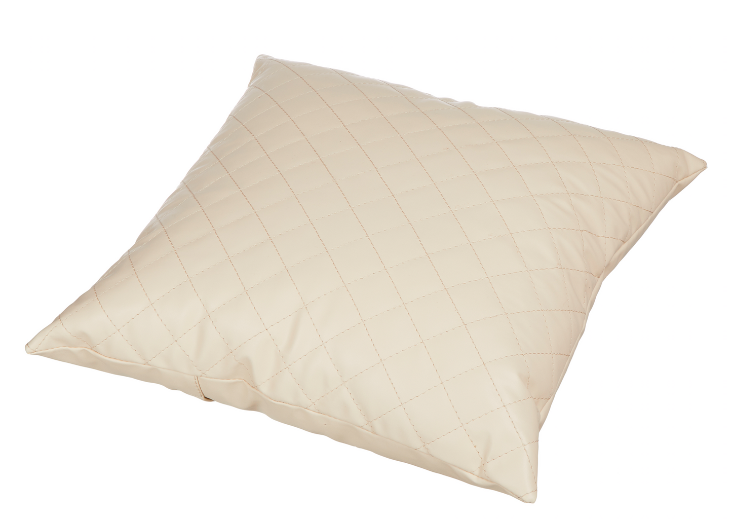 Ivory Diamond Pattern Cushion