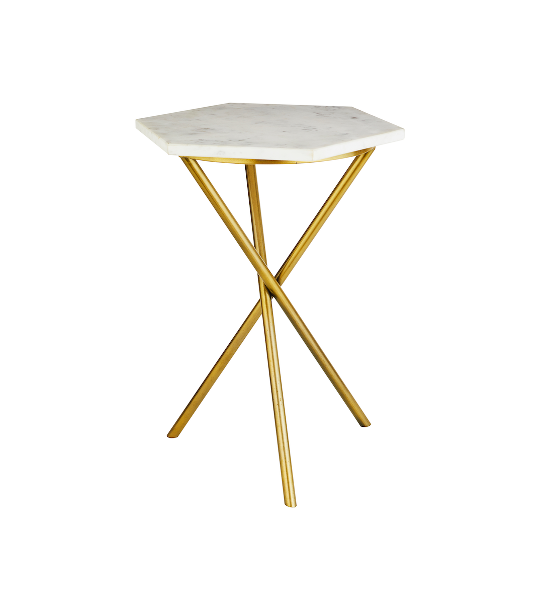 Chicago Gold Tripod Table