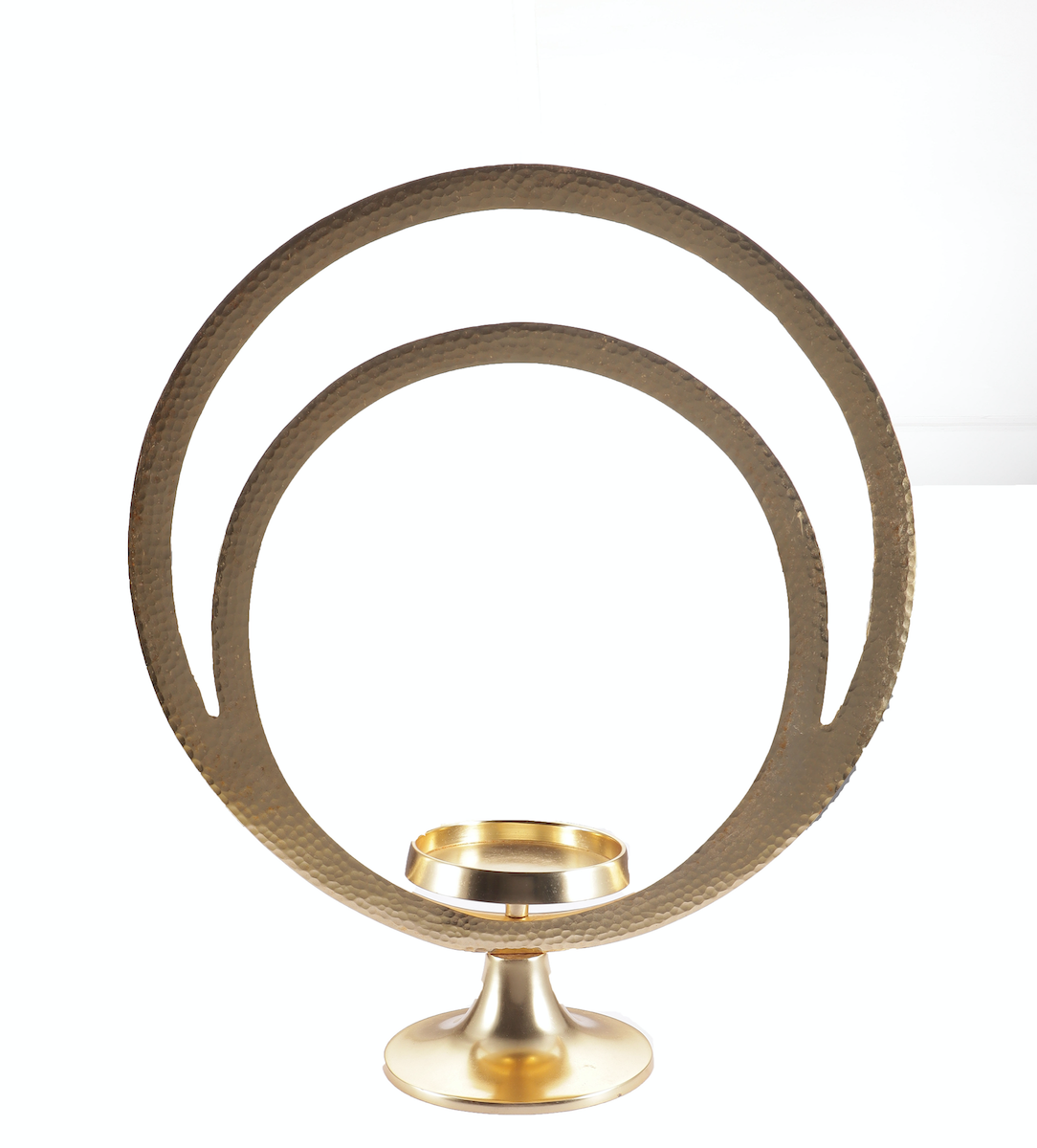 Aurus Gold Hammered Hurricane