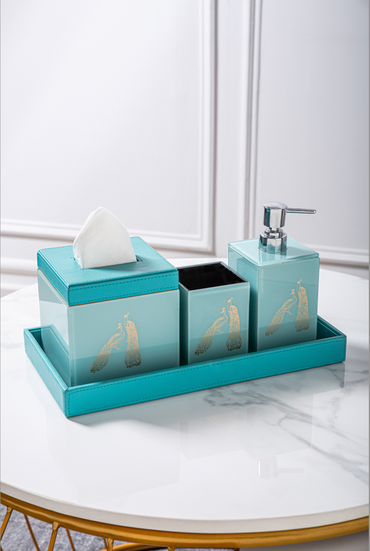 Bailey Peacock Bathroom Set