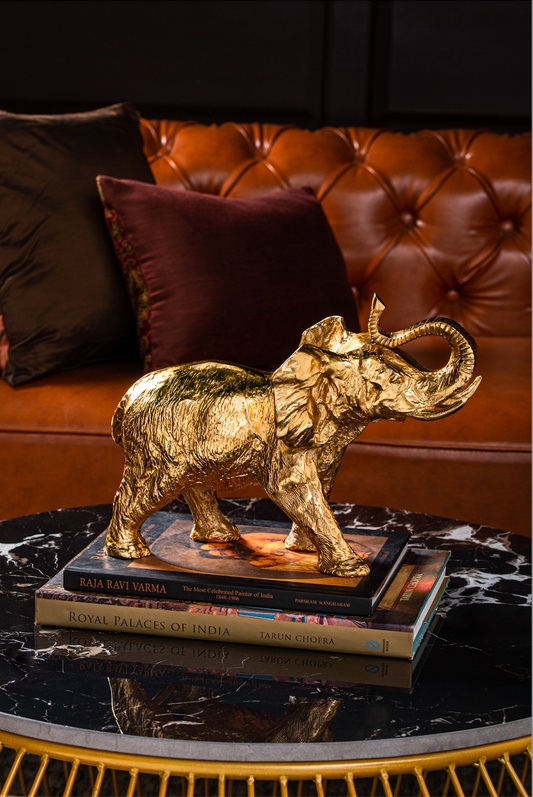 Clover Oversized Decorative Elephant Accent