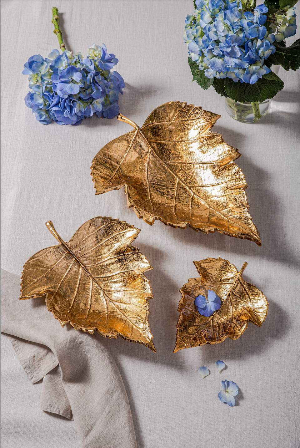 Pine Leaf Platter Set of 3