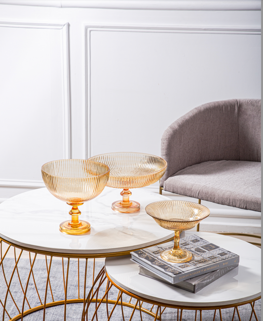 Alina Gold Luster Decorative Bowls