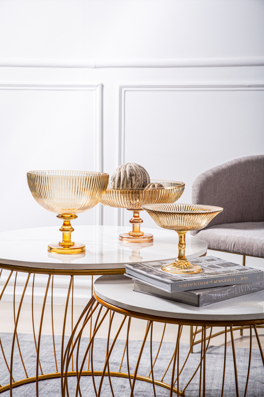 Alina Gold Luster Decorative Bowls