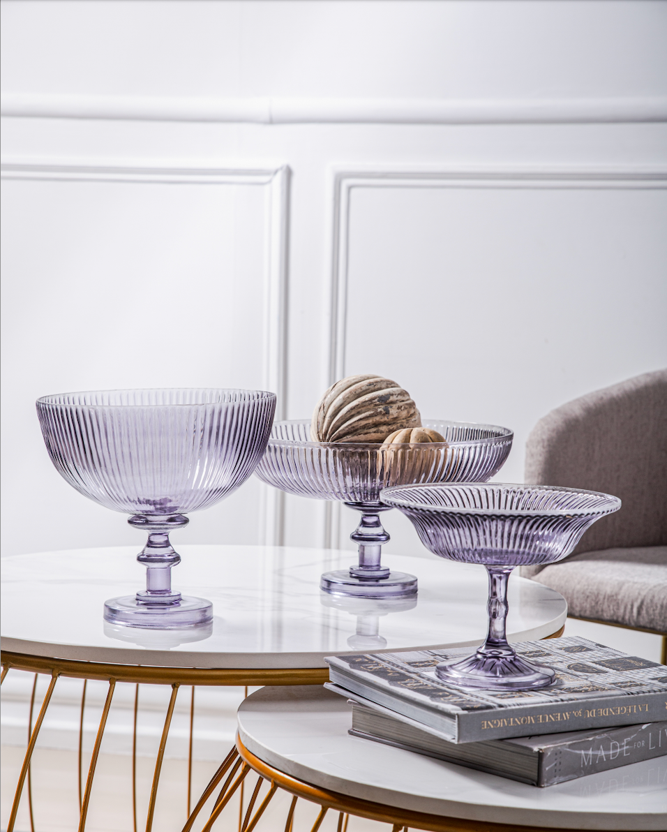 Ellis Grey Luster Decorative Bowls
