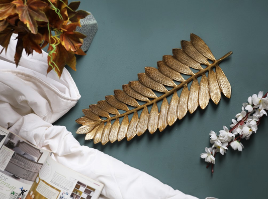 Decorative Gold Ash Leaf