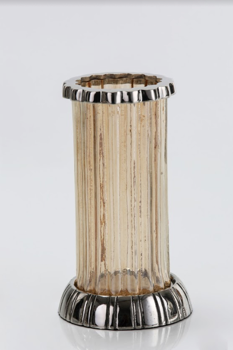Amber Lily Hurricane Candlestand