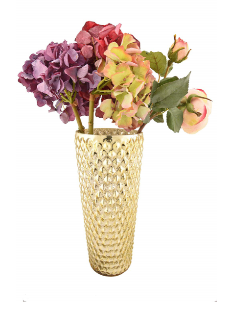 Mysore Gold Flower Vase Big