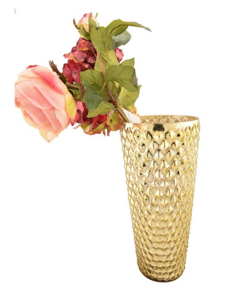 Mysore Gold Flower Vase Big