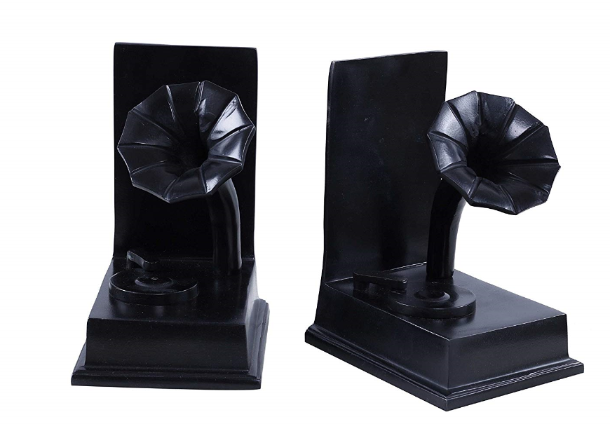 Gramophone Bookend