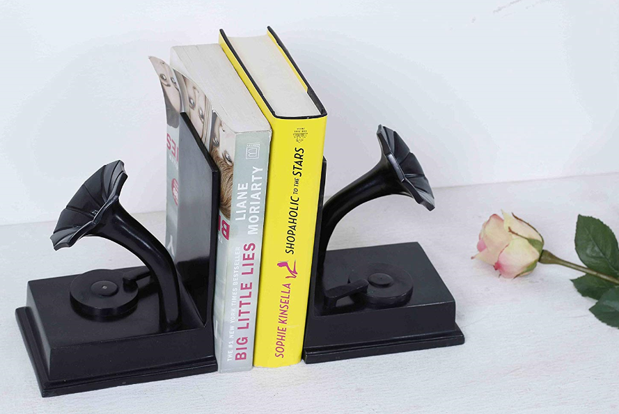 Gramophone Bookend