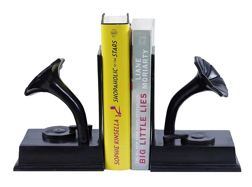 Gramophone Bookend