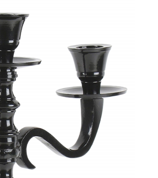 Noire 3 Lite candelabra