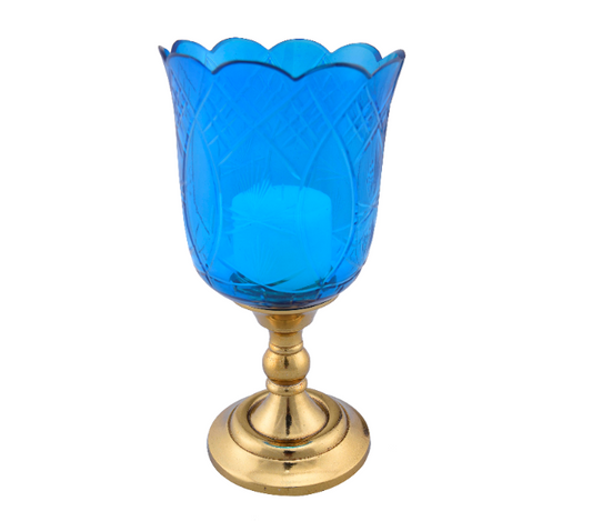 Fleur D'Lis Hurricane Amber Nickel Base