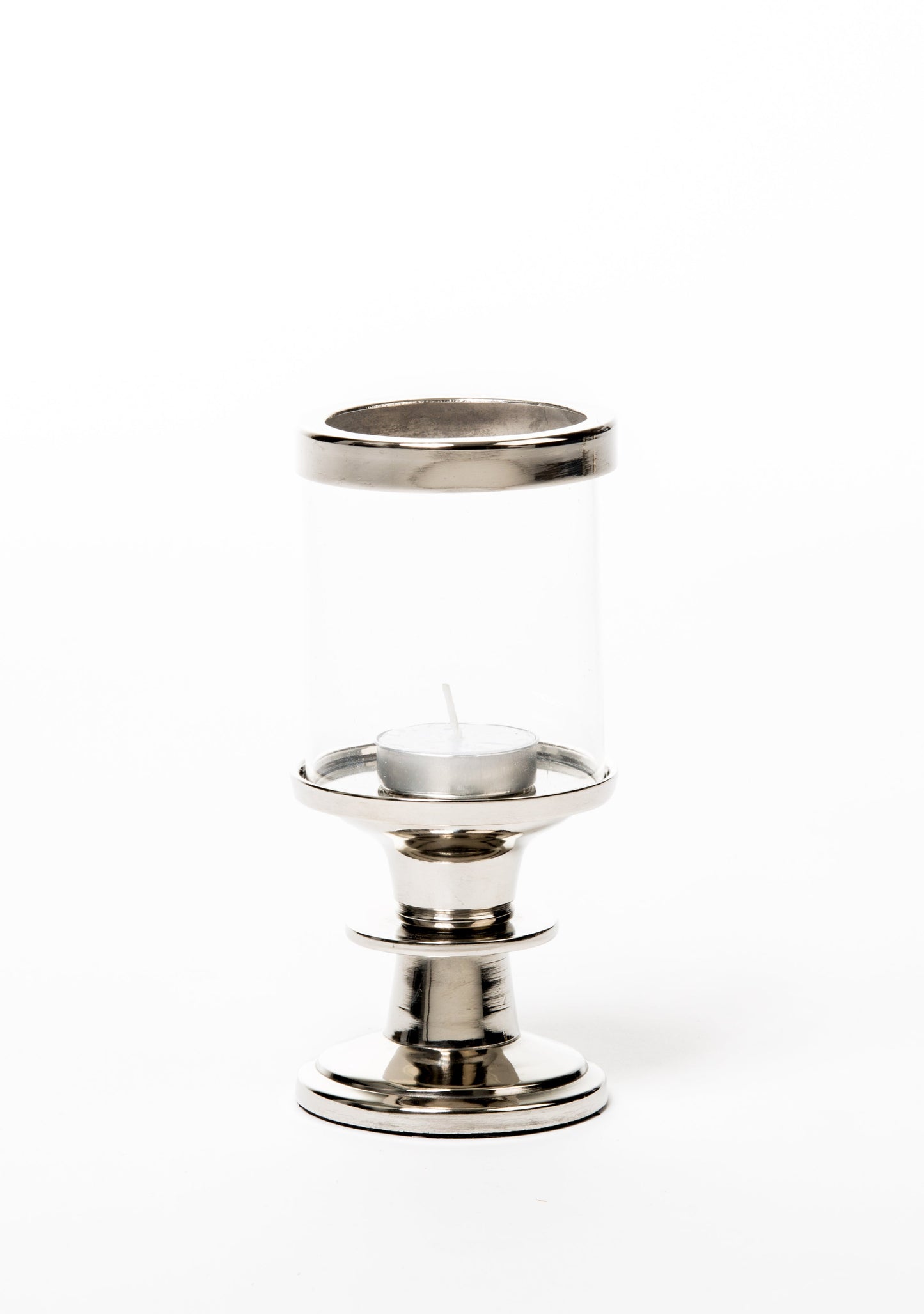 Xeno Mini Hurricane Candlestand Round