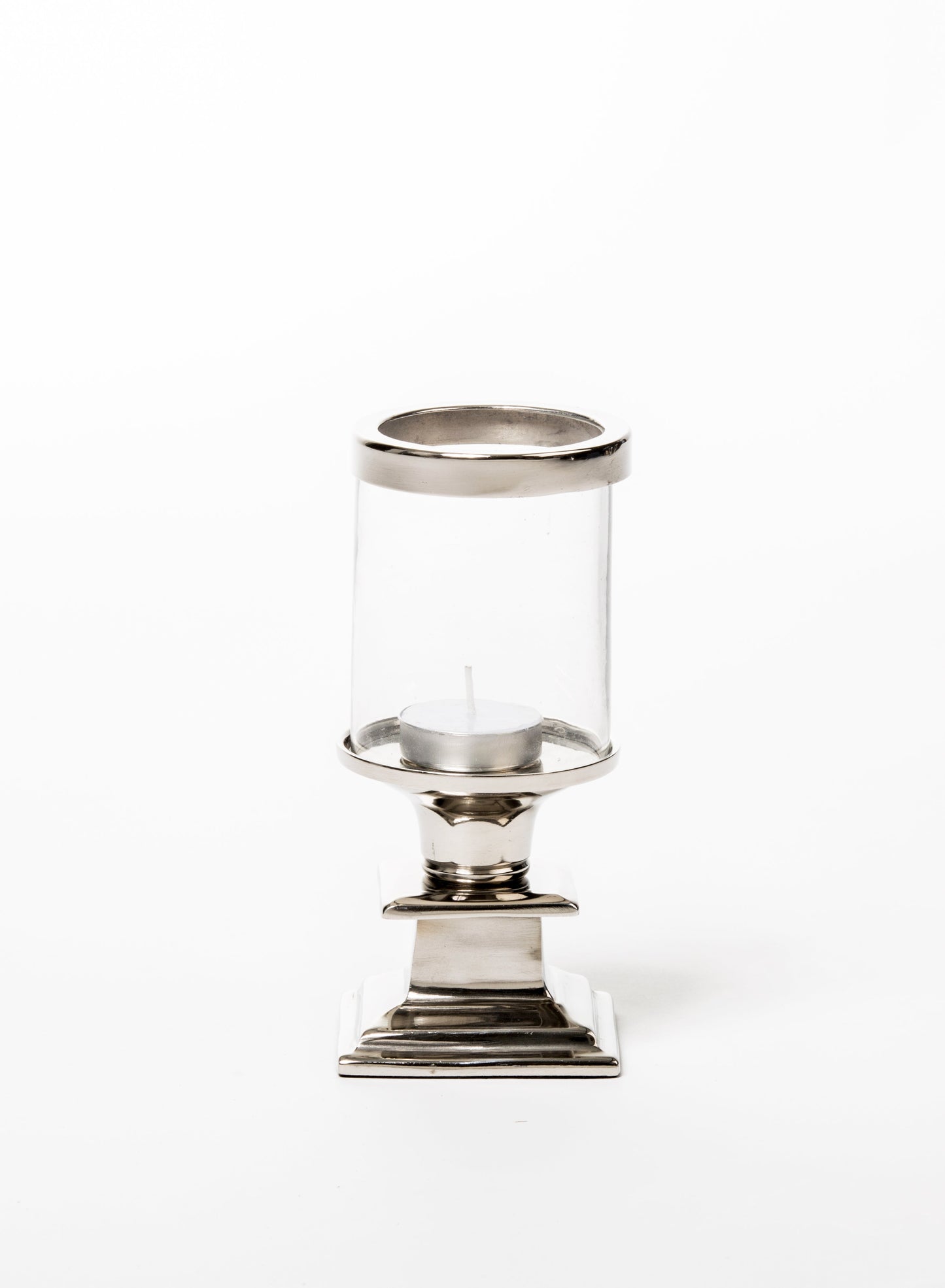 Xeno Mini Hurricane Candlestand Square