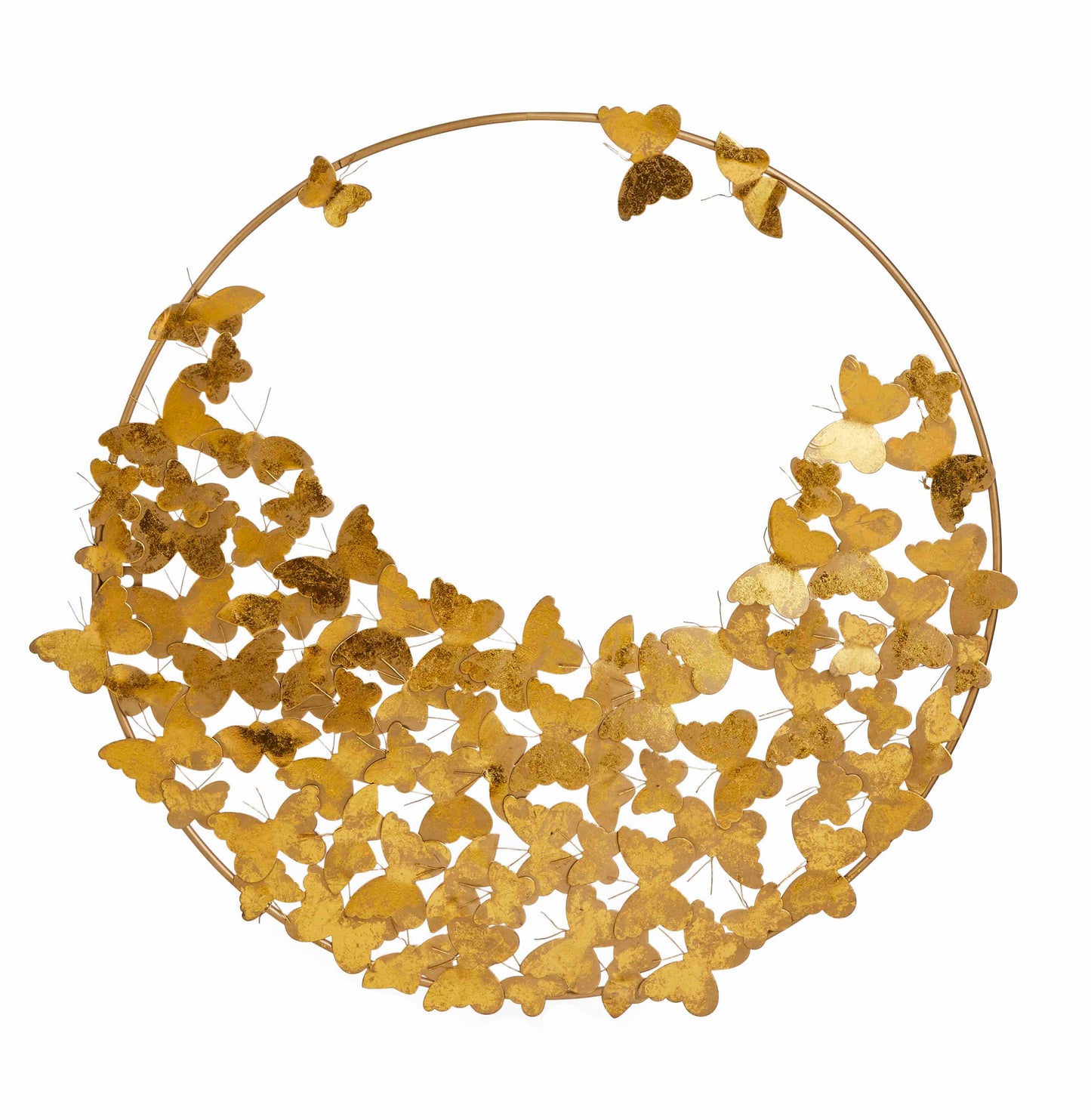 Sophia Butterfly Gold Wall Sculpture