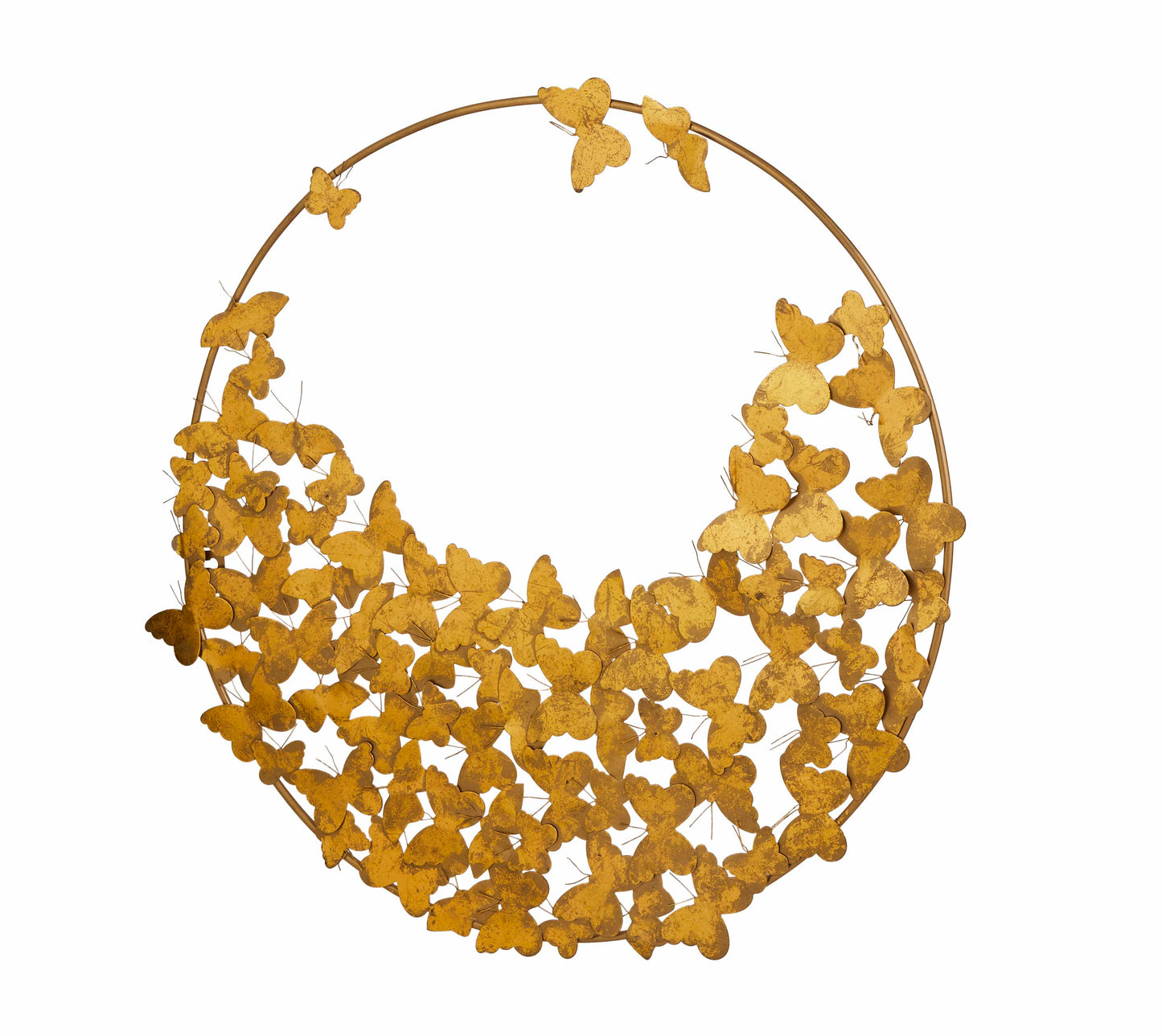 Sophia Butterfly Gold Wall Sculpture