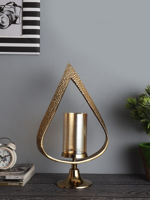 Bella Gold Hammered Hurricane