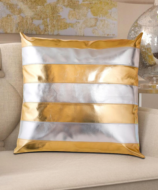 Gracia Gold & Silver Cushion