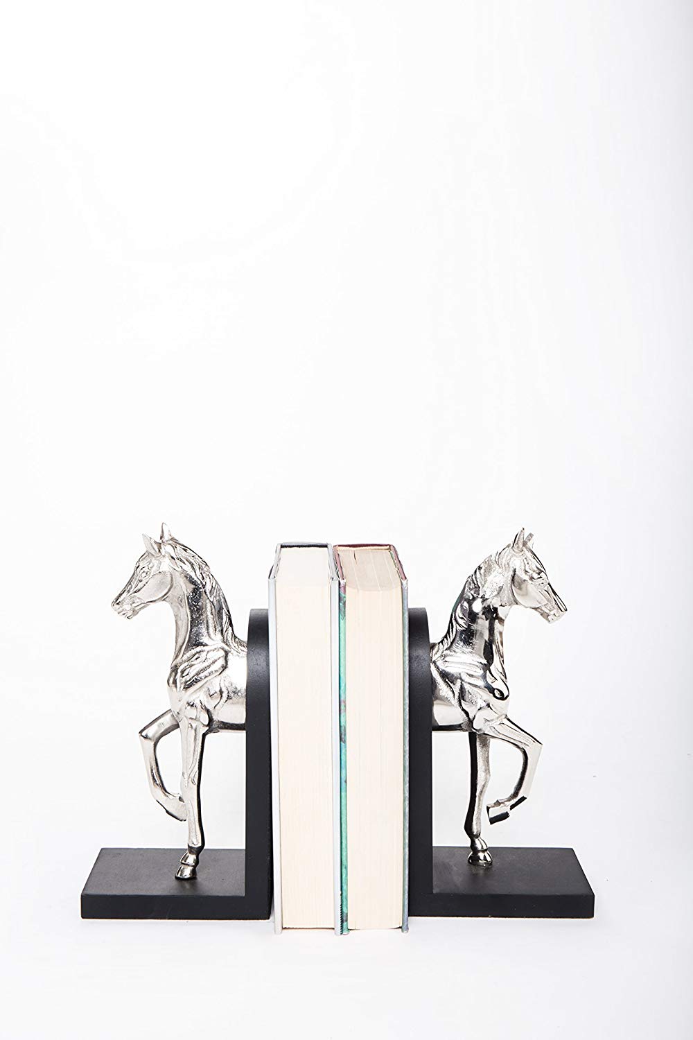 Buzzy Galloping horse bookend set of 2