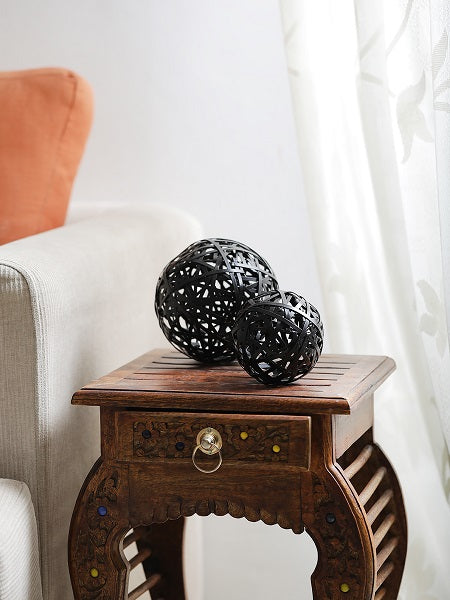 Amaya Decorative Wire Orbs Set