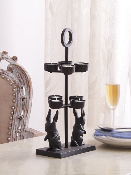 Autumn Hare T-Light Holder