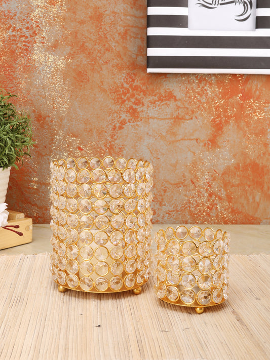 Ester Crystal T- Light Candleholder