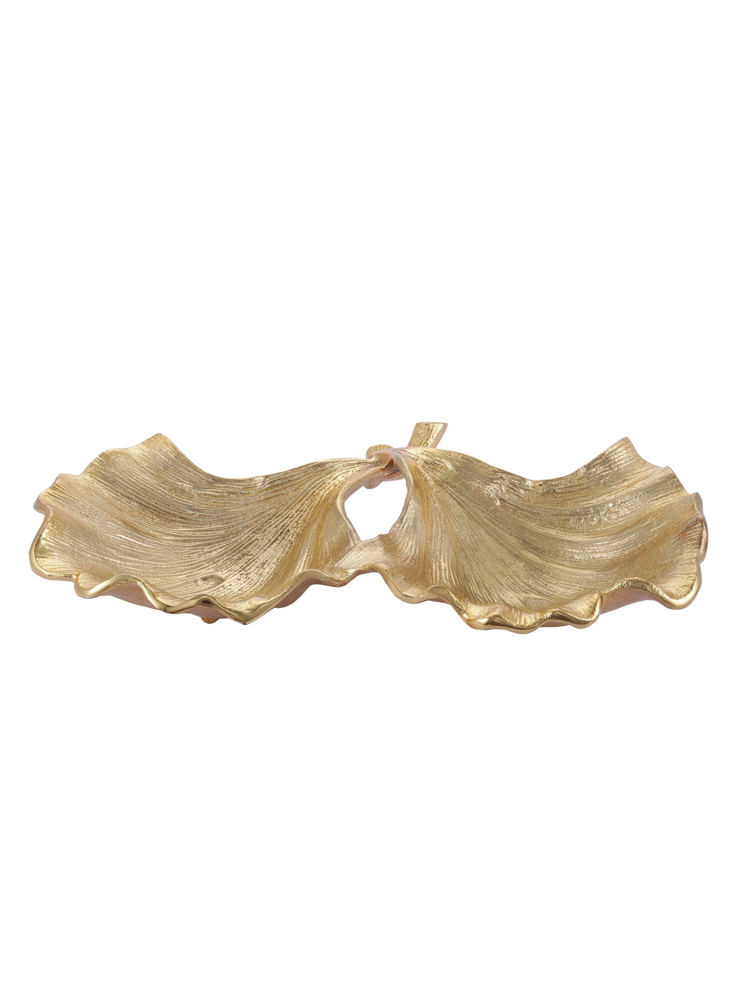 Donna Two Leaf Platter Gold