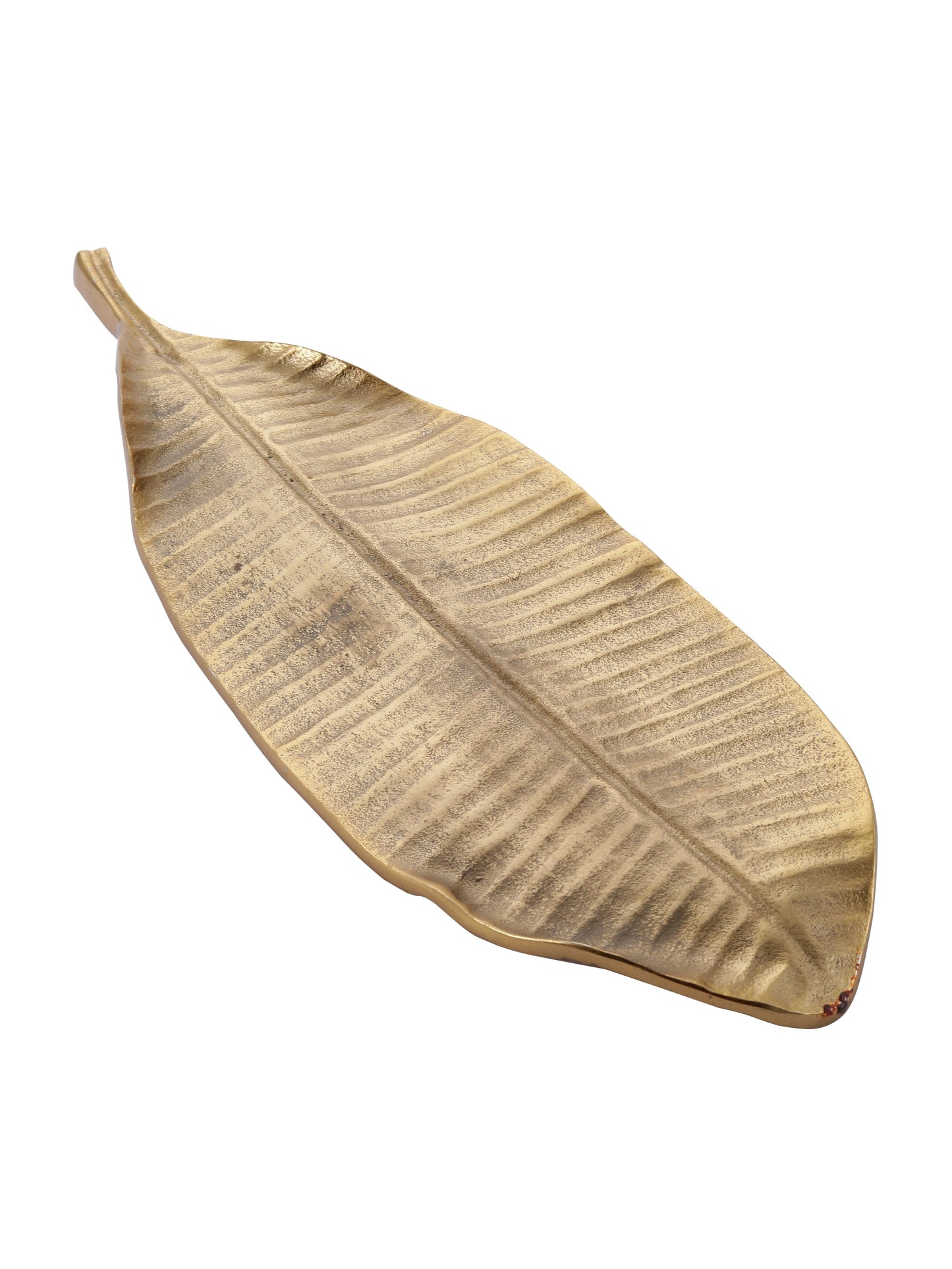 Aureus Leaf Platter Gold