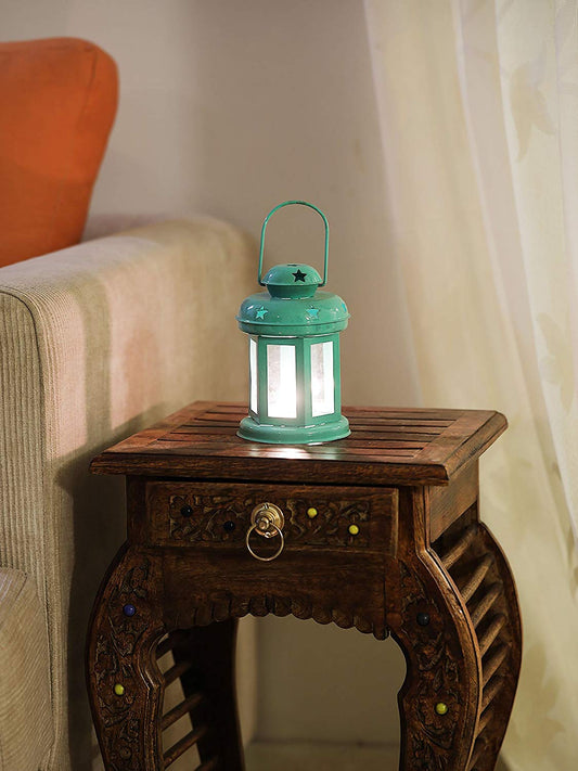 Blue Hanging Lantern