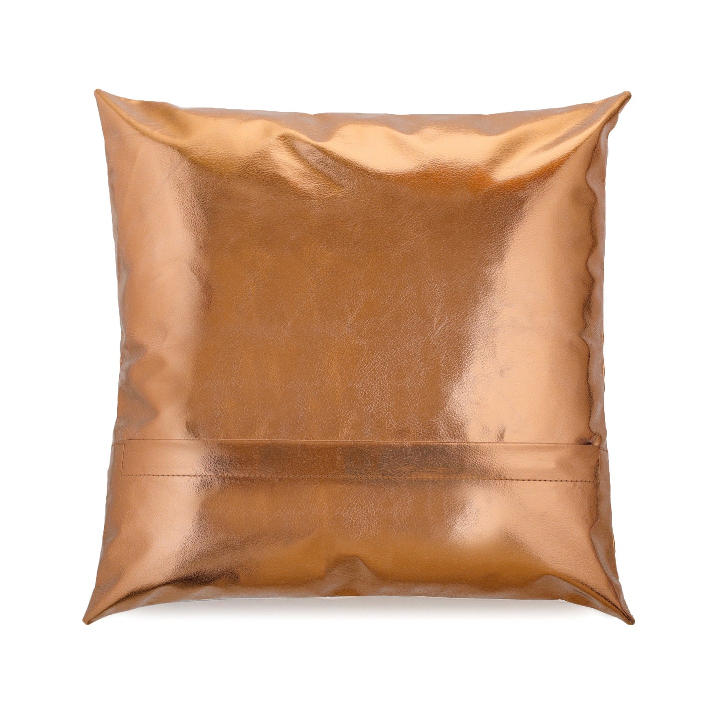 Amaira Copper & Silver Cushion