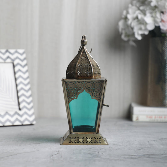 Larina Antique Brass Lantern