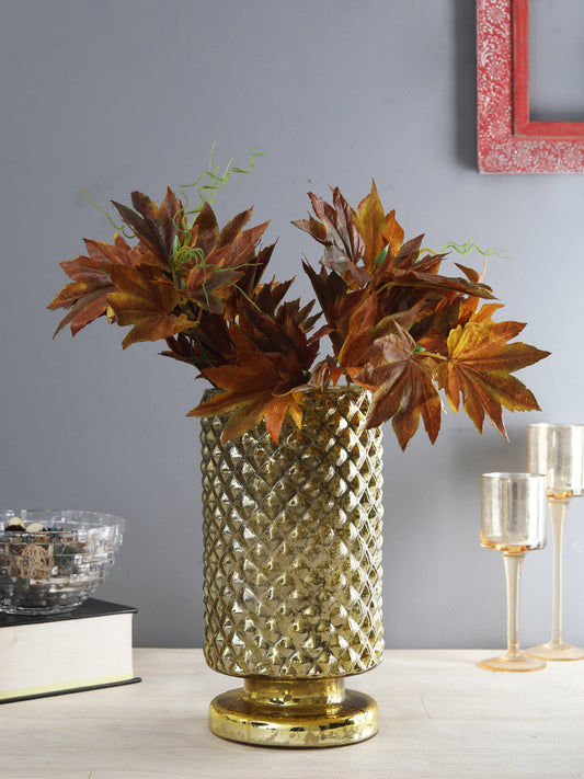 Mysore Gold Flower Vase