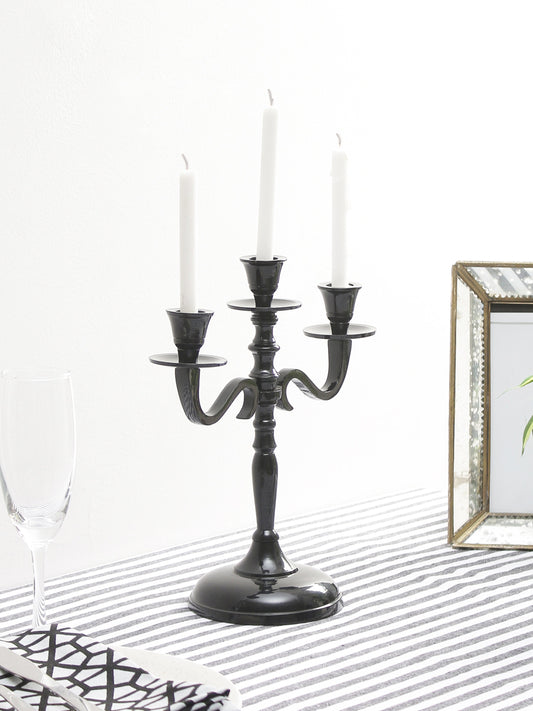 Noire 3 Lite candelabra