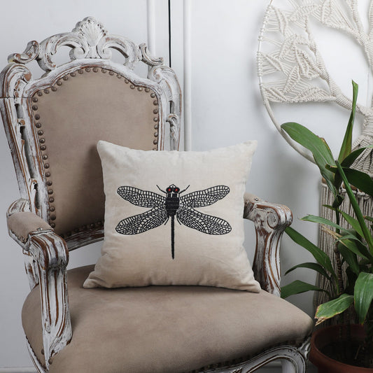 Azalea Dragonfly Cushion